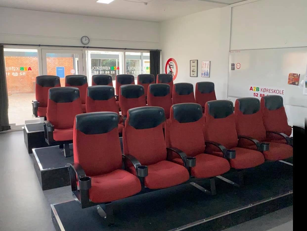 Teorilokale hos A2B Køreskole